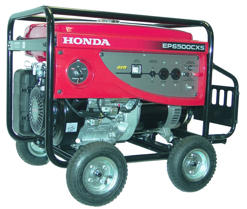 Бензиновый генератор 6 кВт БУ HONDA EP6500CXS,   БУ .